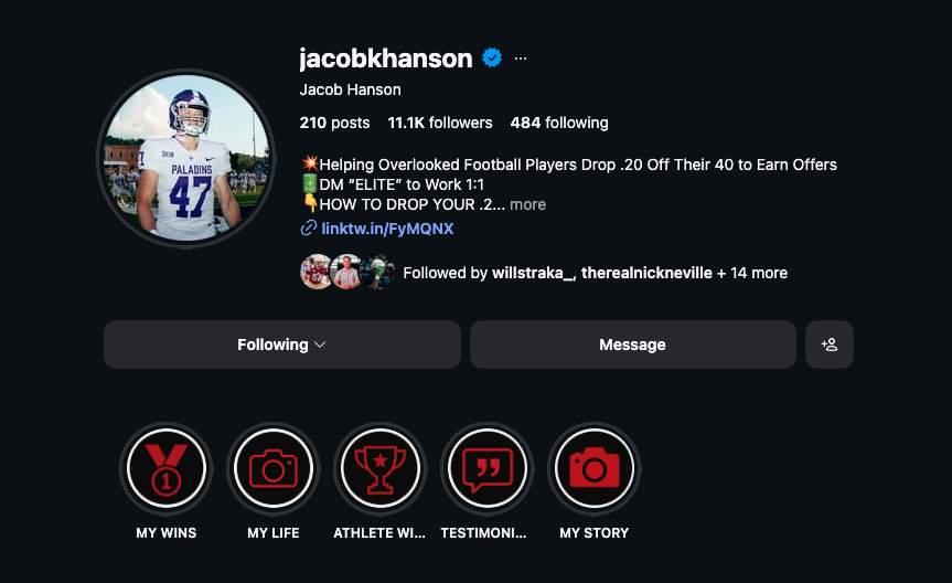 Jacob Hanson Instagram